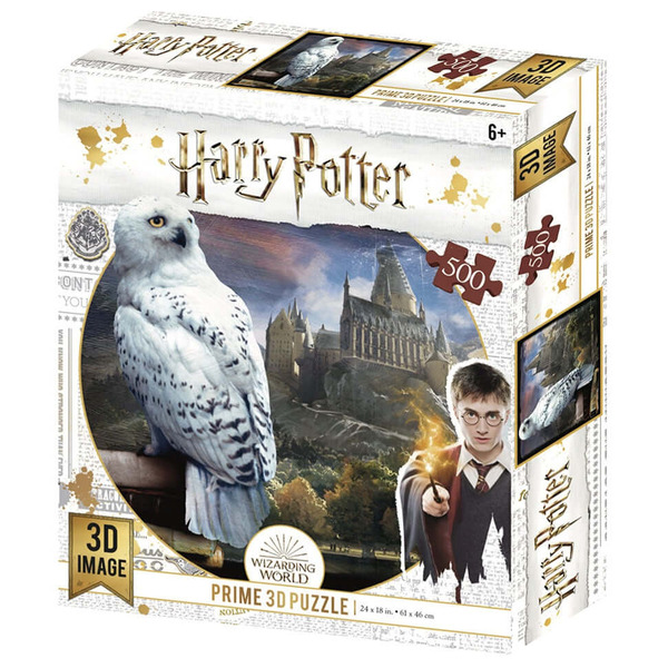 Harry Potter Hedwig 3D Puzzle 500pc Wizards & Wonders